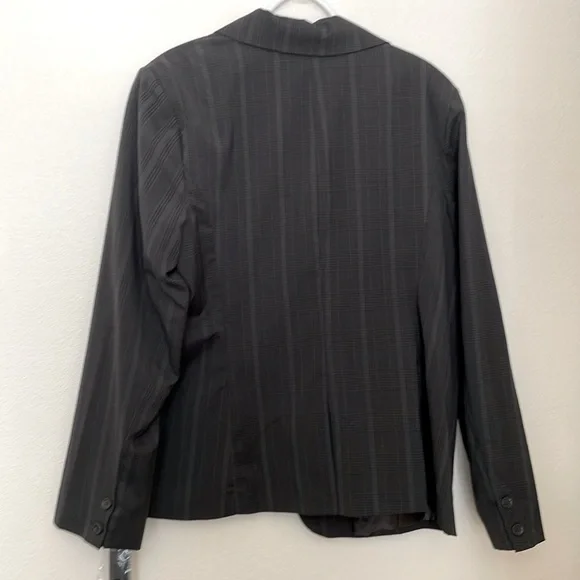 Daisy Fuentes Plaid Dress Jacket - Picture 2 of 6